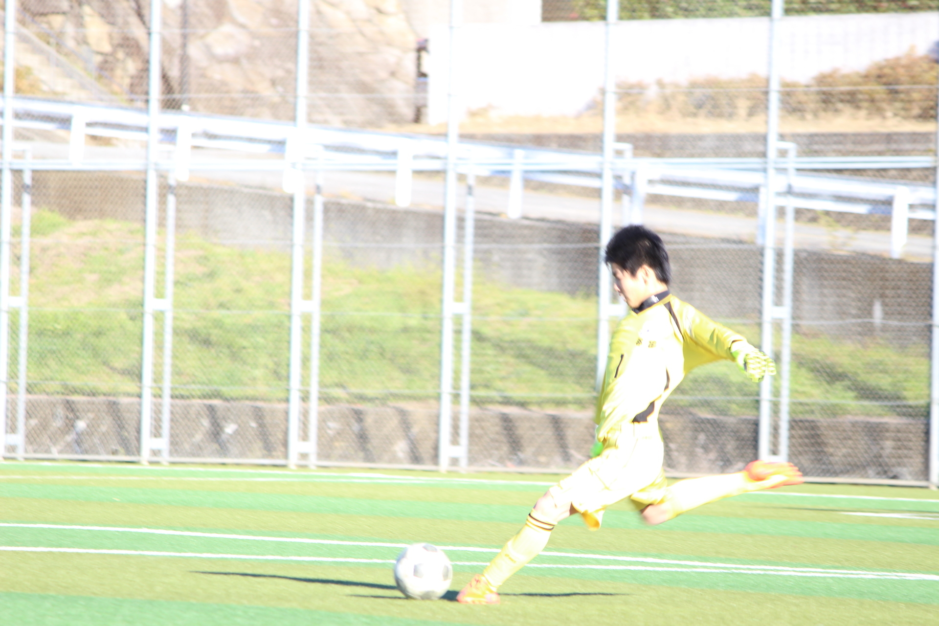 甲府城西戦 Photo 山梨県立都留高等学校サッカー部