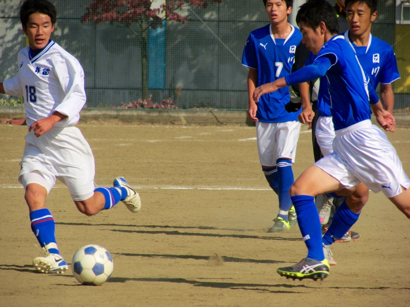 15年11月 山梨県立都留高等学校サッカー部