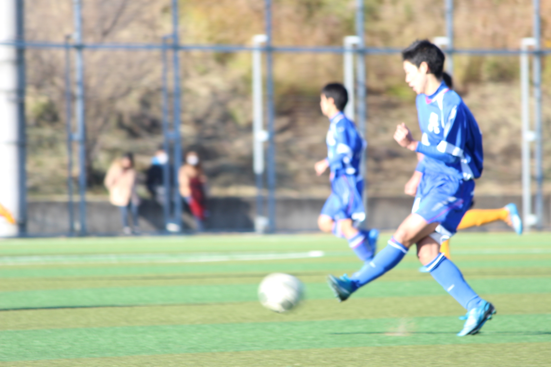 甲府城西戦 Photo 山梨県立都留高等学校サッカー部