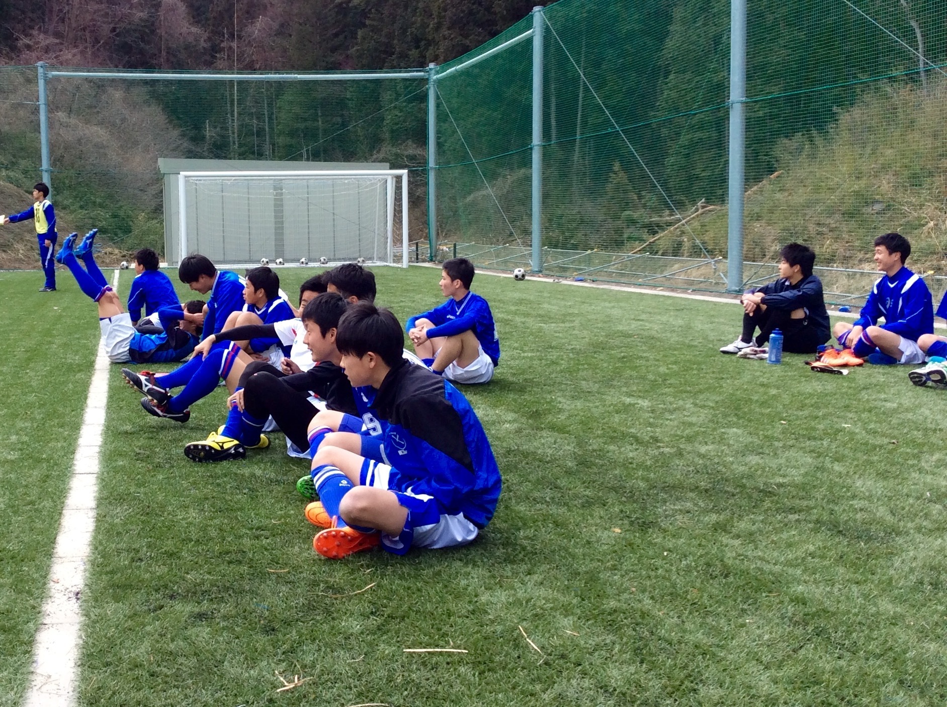 練習試合 vs甲府第一高校 山梨県立都留高等学校サッカー部